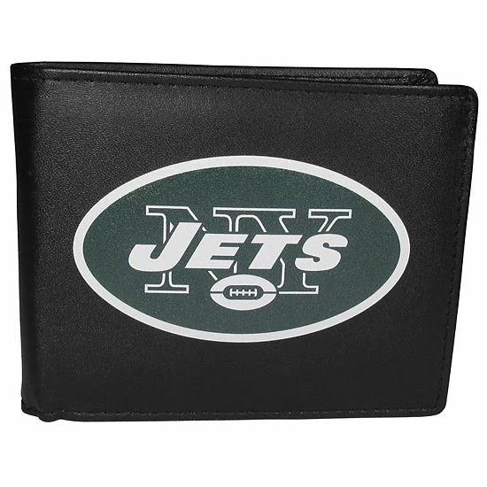 Promo 🔔 Unbranded New York Jets Logo Bi-Fold Wallet ⭐