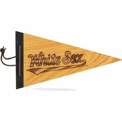 Flash Sale 😀 Unbranded Chicago White Sox 7" X 12" Wood Pennant 🌟