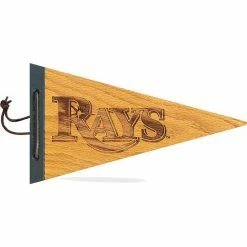 Best reviews of 🎁 Unbranded Tampa Bay Rays 7" X 12" Wood Pennant 👏