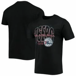 Flash Sale 🛒 Unbranded Men's Junk Food Black Philadelphia 76ers Playground T-Shirt 🌟