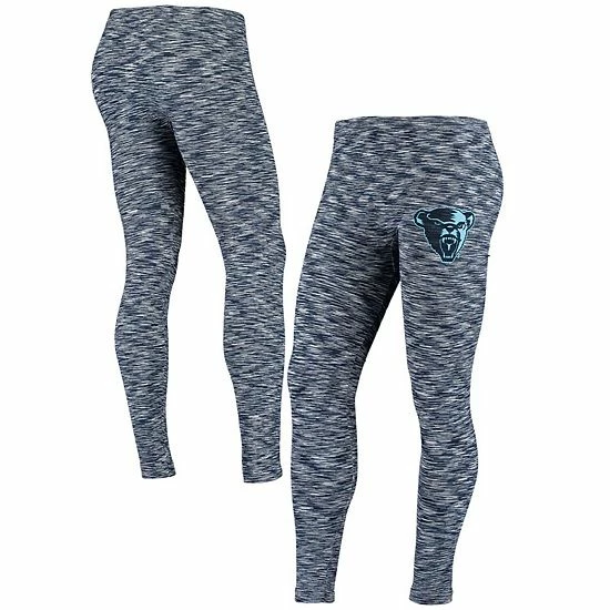 Cheapest 😉 Unbranded 👩 Women's Navy Maine Black Bears Cozy Fleece Lined Leggings 🤩 - Image 2