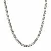 Coupon 🛒 Unbranded Stainless Steel 4 Mm Curb Chain Necklace 🤩
