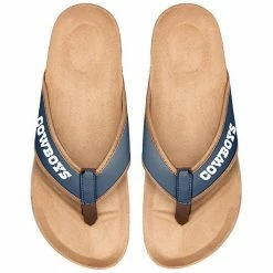 New ✨ Unbranded Men's FOCO Dallas Cowboys Cork Flip Flops 🥰