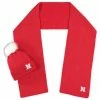 Top 10 ✔️ Unbranded ZooZatz Nebraska Huskers Scarf And Cuffed Knit Hat With Pom Set 😀