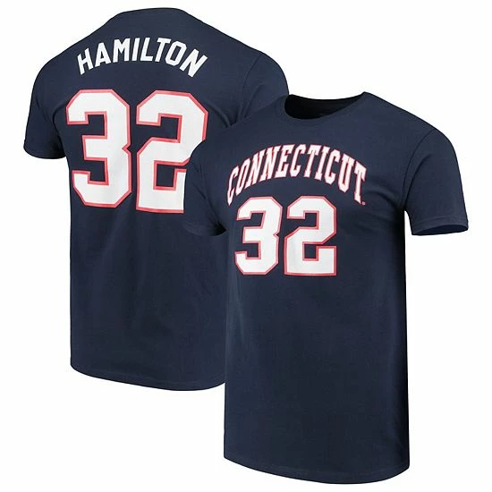 Promo ๐ Unbranded Men's Original Retro Brand Richard Hamilton Navy UConn Huskies Alumni ๐ Basketball Jersey T-Shirt ๐คฉ