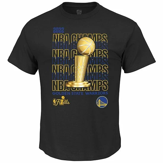 Wholesale ๐ Unbranded Men's Black Golden State Warriors 2022 NBA Finals Champions Repeat T-Shirt ๐ - Image 3