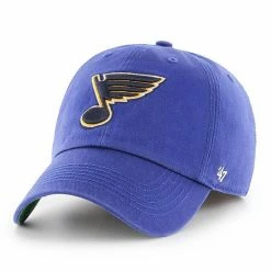 Hot Sale 🛒 Unbranded Men's '47 Blue St. Louis Blues Franchise Fitted Hat ✨