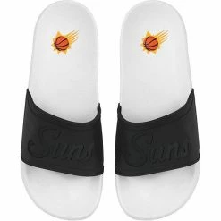 Flash Sale 🛒 Unbranded 👩 Women's FOCO Phoenix Suns Script Wordmark Slide 🩴 Sandals 🤩