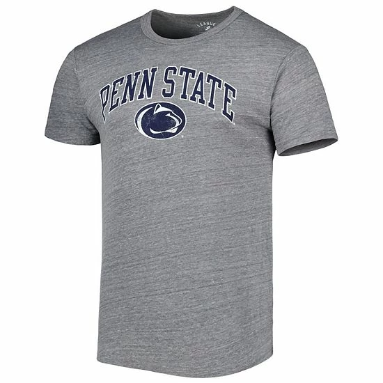 Best reviews of ๐ Unbranded Men's League Collegiate Wear Heather Gray Penn State Nittany Lions 1965 Arch Victory Falls Tri-Blend T-Shirt ๐ - Image 3