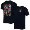 Budget 🛒 Unbranded Men's Navy Auburn Tigers Vintage Through The Years 2-Hit T-Shirt 😍