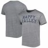 Hot Sale 🤩 Unbranded Men's League Collegiate Wear Heather Gray Penn State Nittany Lions Local Victory Falls Tri-Blend T-Shirt ✔️
