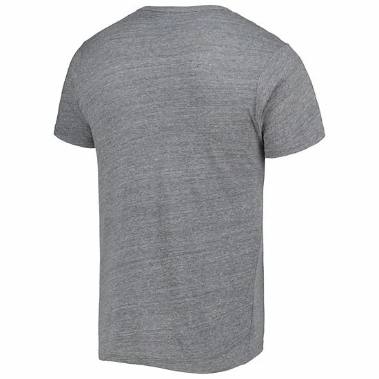 Hot Sale 🤩 Unbranded Men's League Collegiate Wear Heather Gray Penn State Nittany Lions Local Victory Falls Tri-Blend T-Shirt ✔️ - Image 4