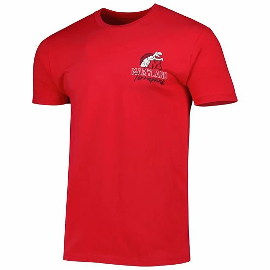 Promo 🛒 Unbranded Men's Red Maryland Terrapins Vintage Through The Years 2-Hit T-Shirt 🛒 - Image 3