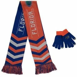 Coupon 👏 Unbranded FOCO Royal Florida Gators Glove & Scarf Combo Set ⭐