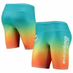 Brand new ✔️ Unbranded 👩 Women's FOCO Aqua Miami Dolphins Gradient Biker Shorts ✨
