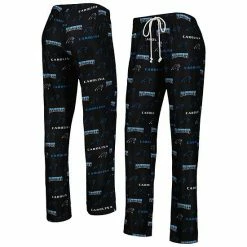 Outlet ❤️ Unbranded 👩 Women's Concepts Sport Black Carolina Panthers Breakthrough Knit Pants 👍