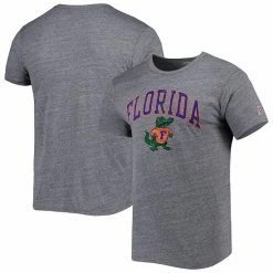 Best deal 🔥 Unbranded Men's League Collegiate Wear Heather Gray Florida Gators 1965 Arch Victory Falls Tri-Blend T-Shirt 🛒