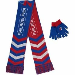 Buy 🎁 Unbranded FOCO Red Philadelphia 76ers Glove & Scarf Combo Set 🎁