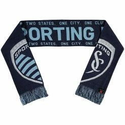 Flash Sale 🎉 Unbranded Sporting Kansas City Jersey Hook Reversible Scarf 🔔
