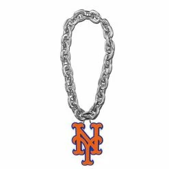 Cheapest 🌟 Unbranded Silver New York Mets Team Logo Fan Chain 🔔