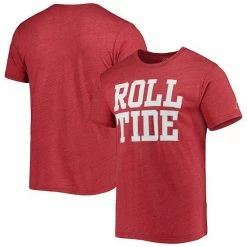 Best Pirce 🌟 Unbranded Men's League Collegiate Wear Crimson Alabama Crimson Tide Local Victory Falls Tri-Blend T-Shirt ⭐
