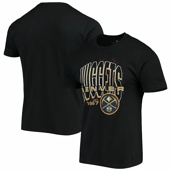 Promo ๐ Unbranded Men's Junk Food Black Denver Nuggets Playground T-Shirt ๐ - Image 2
