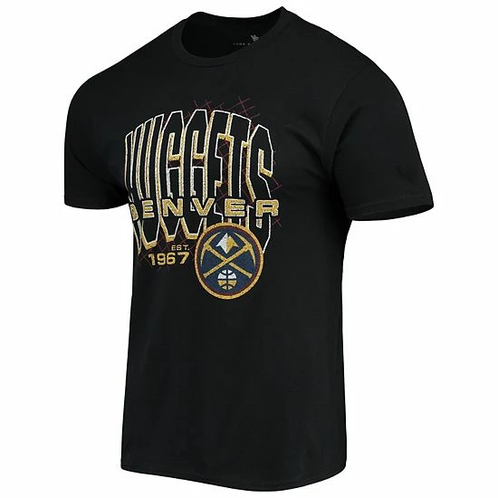 Promo ๐ Unbranded Men's Junk Food Black Denver Nuggets Playground T-Shirt ๐ - Image 3