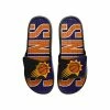 New 😀 Unbranded Men's FOCO Phoenix Suns Logo Gel Slide 🩴 Sandals 😍