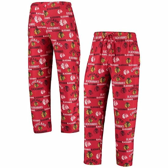 Cheapest โญ Unbranded Men's Concepts Sport Red Chicago Blackhawks Flagship Knit Pants ๐