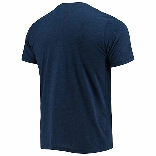 Discount ๐ฅฐ Unbranded Men's Homage Navy Atlanta Braves Hand-Drawn Logo Tri-Blend T-Shirt ๐ - Image 4