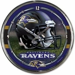 Best reviews of 💯 Unbranded WinCraft Baltimore Ravens Chrome Wall Clock 🎉