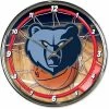 Cheap ✨ Unbranded WinCraft Memphis Grizzlies Chrome Wall Clock 🎉