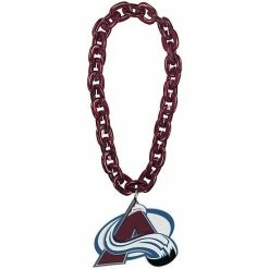 Budget 😉 Unbranded Maroon Colorado Avalanche Team Logo Fan Chain 👍
