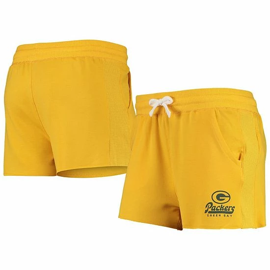 Top 10 ๐ Unbranded ๐ฉ Women's Junk Food Gold Green Bay Packers Tri-Blend Shorts ๐