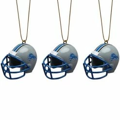 Cheap 🎉 Unbranded Detroit Lions 3-Pack Ornaments Set 🔥