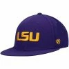 Flash Sale 🔔 Unbranded Men's Top Of The World Purple LSU Tigers Team Color Fitted Hat 🛒