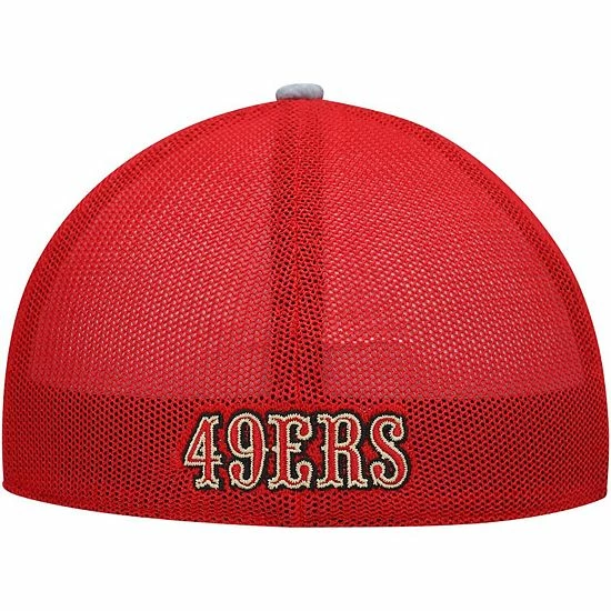 Discount ๐ฏ Unbranded Men's '47 Heathered Gray/Scarlet San Francisco 49ers Motivator Flex Hat โ๏ธ - Image 5