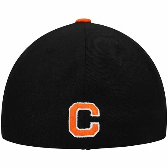 Brand new 😉 Unbranded Men's Top Of The World Black/Orange Clemson Tigers Team Color Two-Tone Fitted Hat 🌟 - Image 5