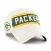 Cheapest 😉 Unbranded Men's '47 Cream Green Bay Packers Crossroad MVP Adjustable Hat ❤️