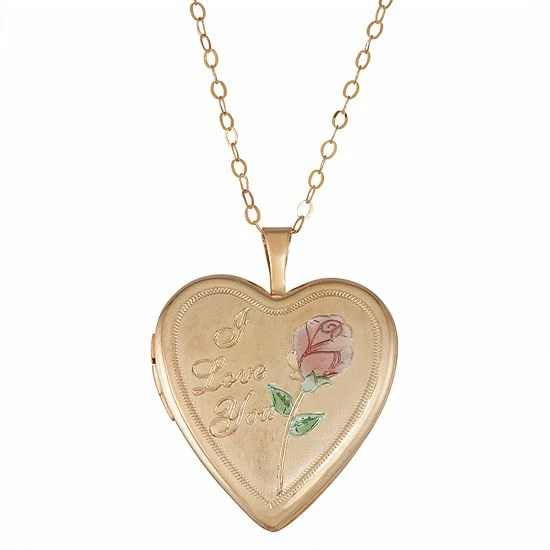 New 🧨 Womens Unbranded 10K Gold Locket 🔔