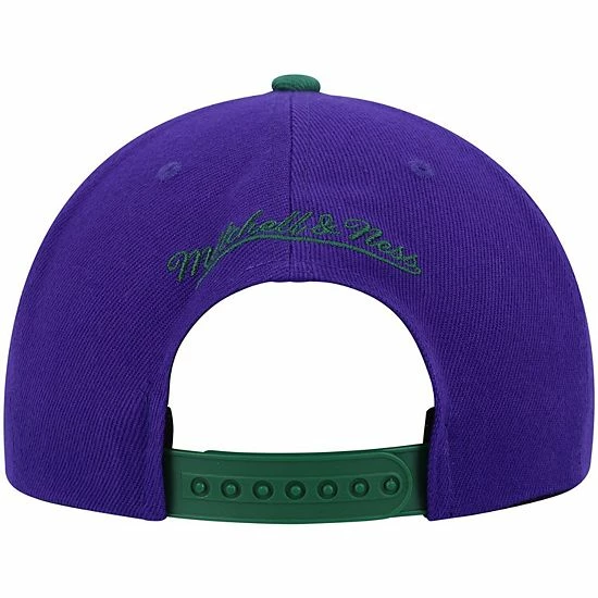 Best deal ๐ Unbranded Men's Mitchell & Ness Purple/Hunter Green Milwaukee Bucks Hardwood Classics Core Side Snapback Hat ๐ฅฐ - Image 5