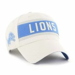 Coupon 🌟 Unbranded Men's '47 Cream Detroit Lions Crossroad MVP Adjustable Hat 🧨