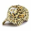New 🎉 Unbranded 👩 Women's '47 Minnesota Twins Tan Cheetah Clean Up Adjustable Hat 👍