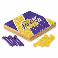 Brand new 🥰 Unbranded Los Angeles Lakers Peg Tic Tac Toe Game 👍