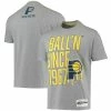 Deals 🥰 Unbranded Men's BALL'N Heathered Gray Indiana Pacers Since 1967 T-Shirt 🥰