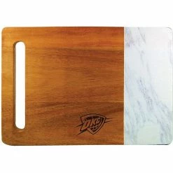 New 😀 Unbranded Oklahoma City Thunder Cutting & Serving Board With Faux Marble 🔥