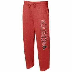 New 😉 Unbranded Men's Concepts Sport Red Atlanta Falcons Quest Knit Lounge Pants 🎉