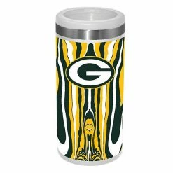Promo 💯 Unbranded Green Bay Packers 12oz. Tie-Dye Slim Can Holder 🥰