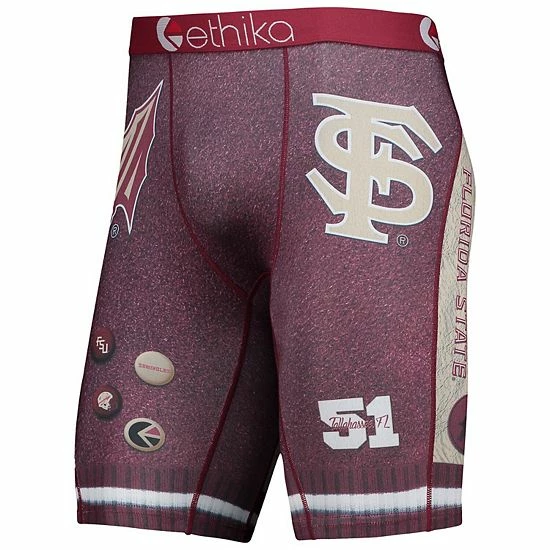 Cheapest โจ Unbranded Men's Ethika Garnet Florida State Seminoles Schoolin' Boxers Briefs ๐ฅ - Image 3