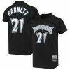Buy 🤩 Unbranded Youth Kevin Garnett Black Minnesota Timberwolves Hardwood Classics Name & Number T-Shirt 🔥